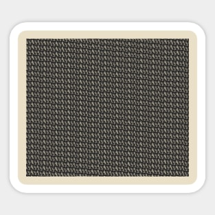 Knitted Effect Material Design Sticker